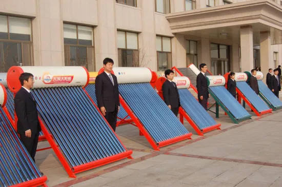 Système de chauffage de l'eau solaire à bas prix pour serre de 60 gallons